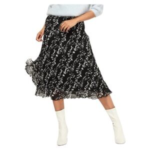 BA&SH pleated Sina midi skirt